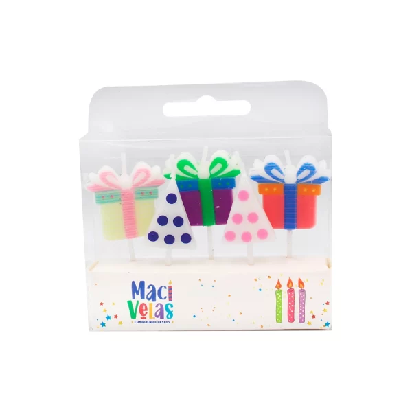 Vela Macivelas Regalos (5 pzas) - Image 2