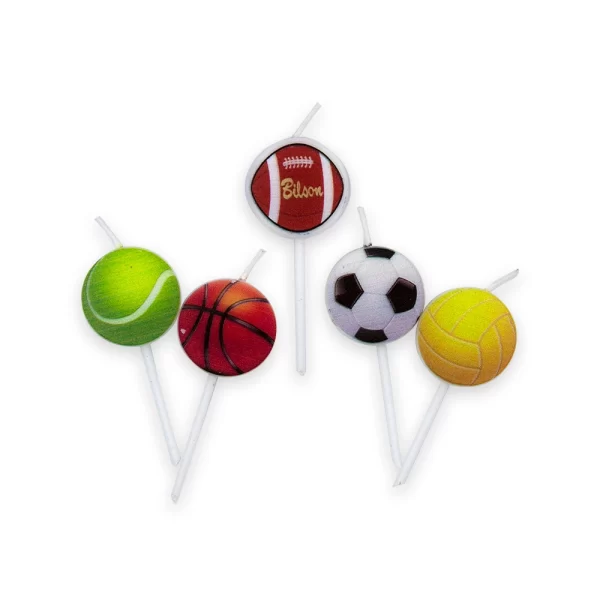 Vela Macivelas Balones Sport (5 pzas)