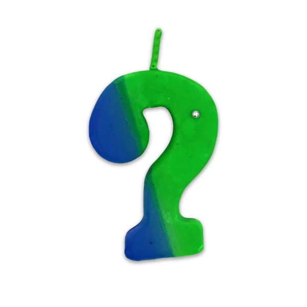 Vela Macivelas Verde/Azul - Varios números