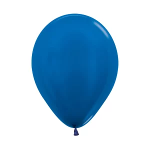 Globo Sempertex Látex Metal Azul – Varias Medidas