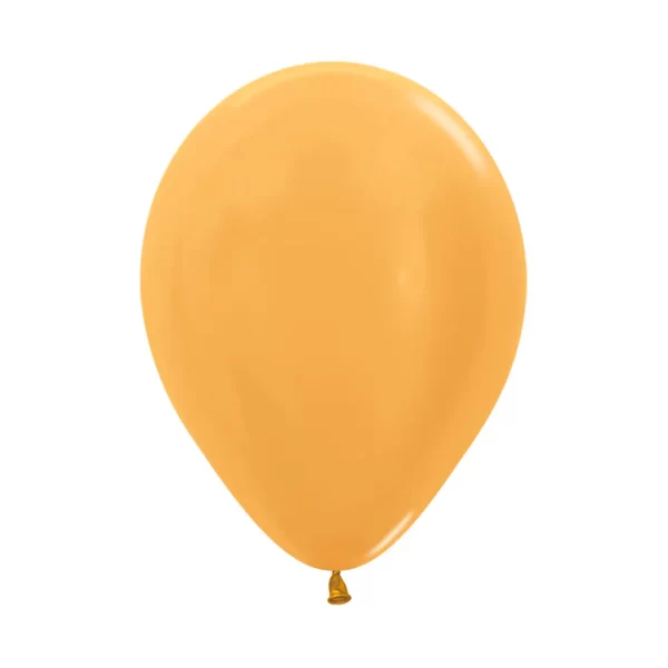 Globo Sempertex Látex Metal Dorado – Varias Medidas