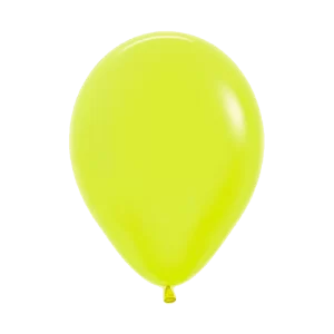 Globo Sempertex Látex Neón Amarillo – Varias Medidas
