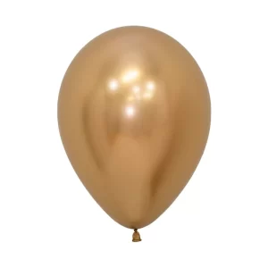 Globo Sempertex Látex Réflex Dorado – Varias Medidas
