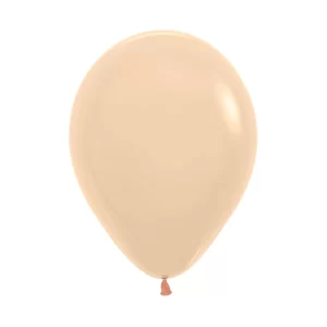 Globo Sempertex Látex Pastel Mate Durazno Malibú
