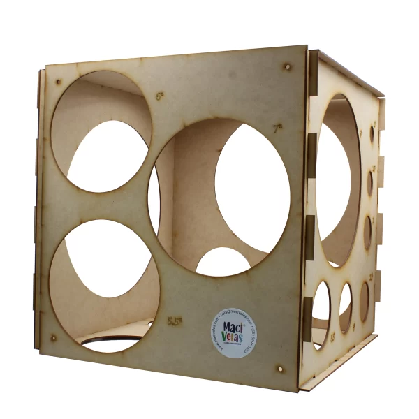 Calibrador Macivelas Grande MDF 40 cm para Globos