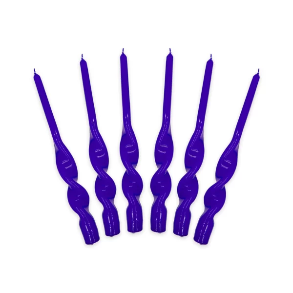 Vela Macivelas Decorativa Infinito Morado (6 pzas) - Image 2