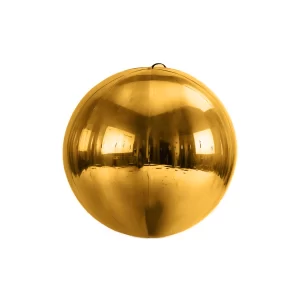 Esfera Gigante Decorativa Macivelas Dorado - Varias Medidas